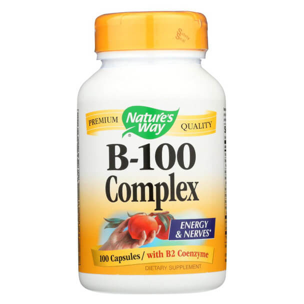 Nature's Way - Vitamin B-100 Complex - 100 Capsules